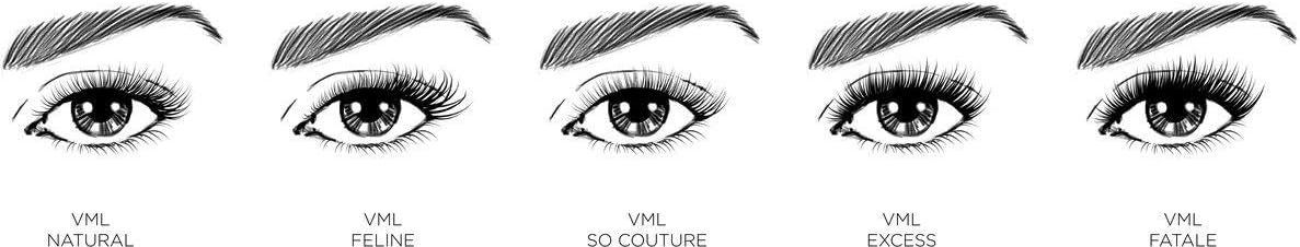 Detalle de L'Oréal 755104/09-6/52-2 mascara, svart, 9,5 ml med volym och fransseparering