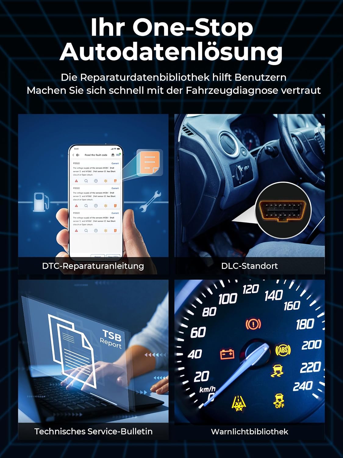 Thumbnail 2 de TOPDON Topscan OBD2 Diagnosegerät