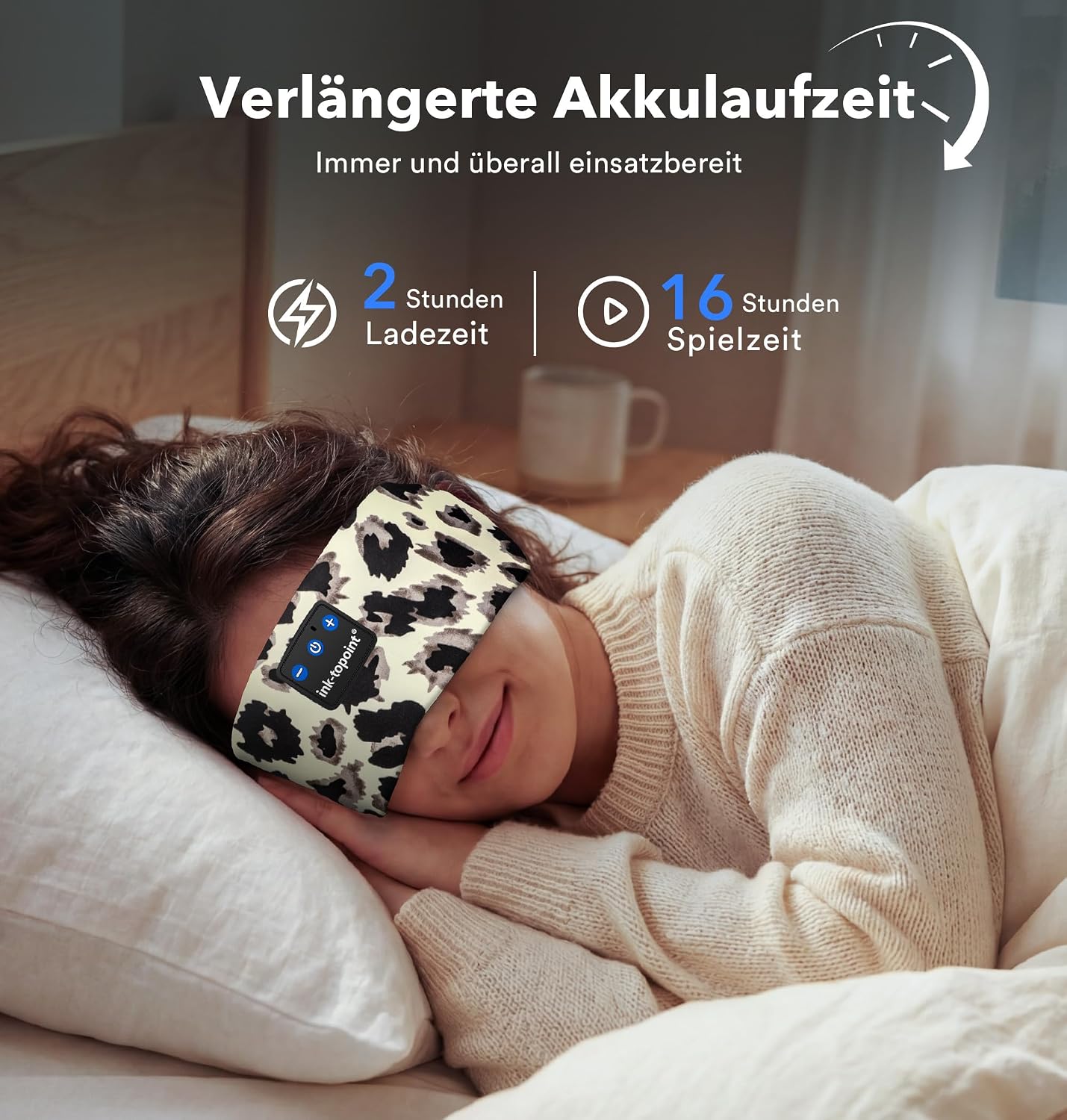 Thumbnail 4 de Schlafkopfhörer Bluetooth 16 Stunden