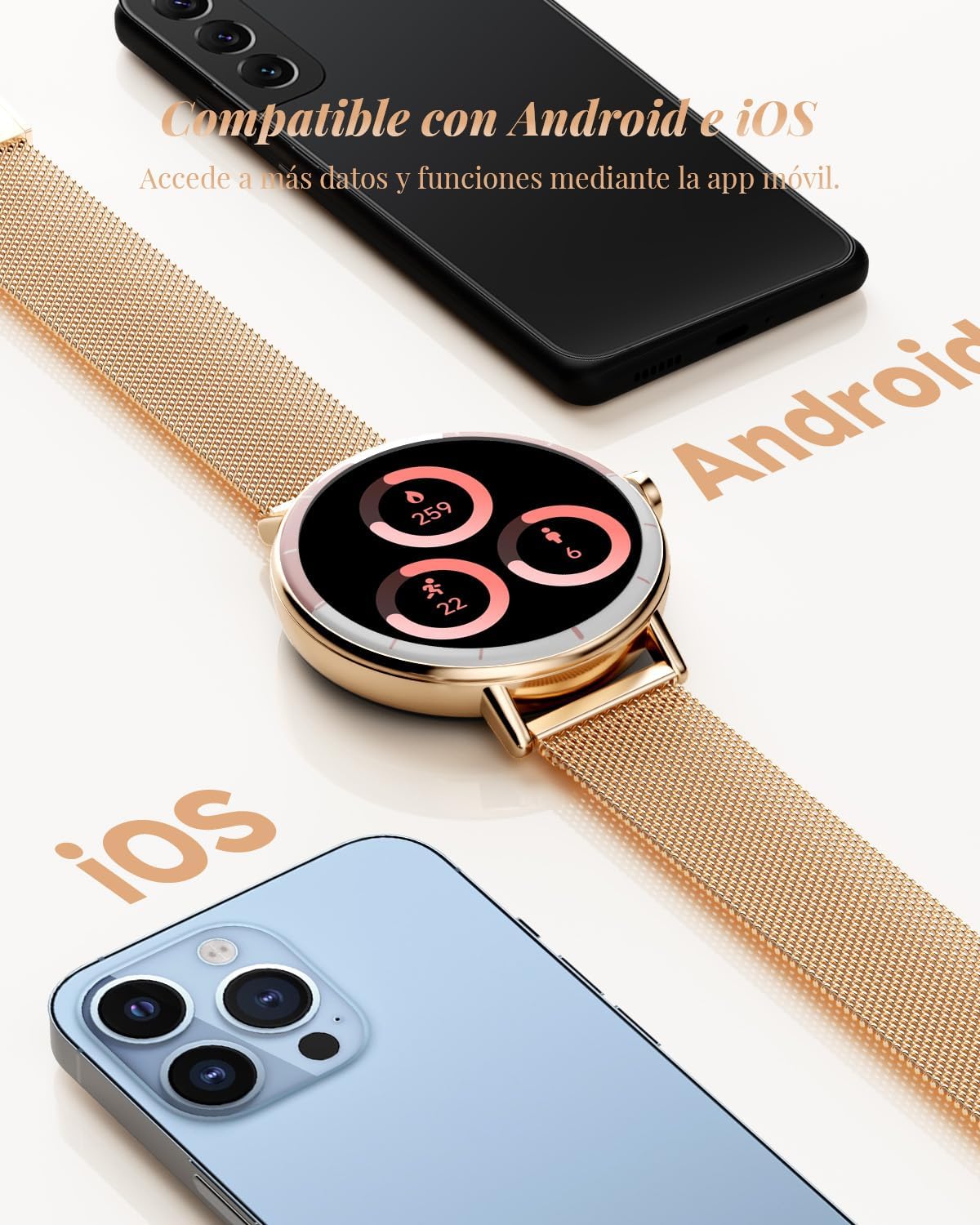 Thumbnail 4 de TOOBUR Reloj Inteligente Mujer 40 mm