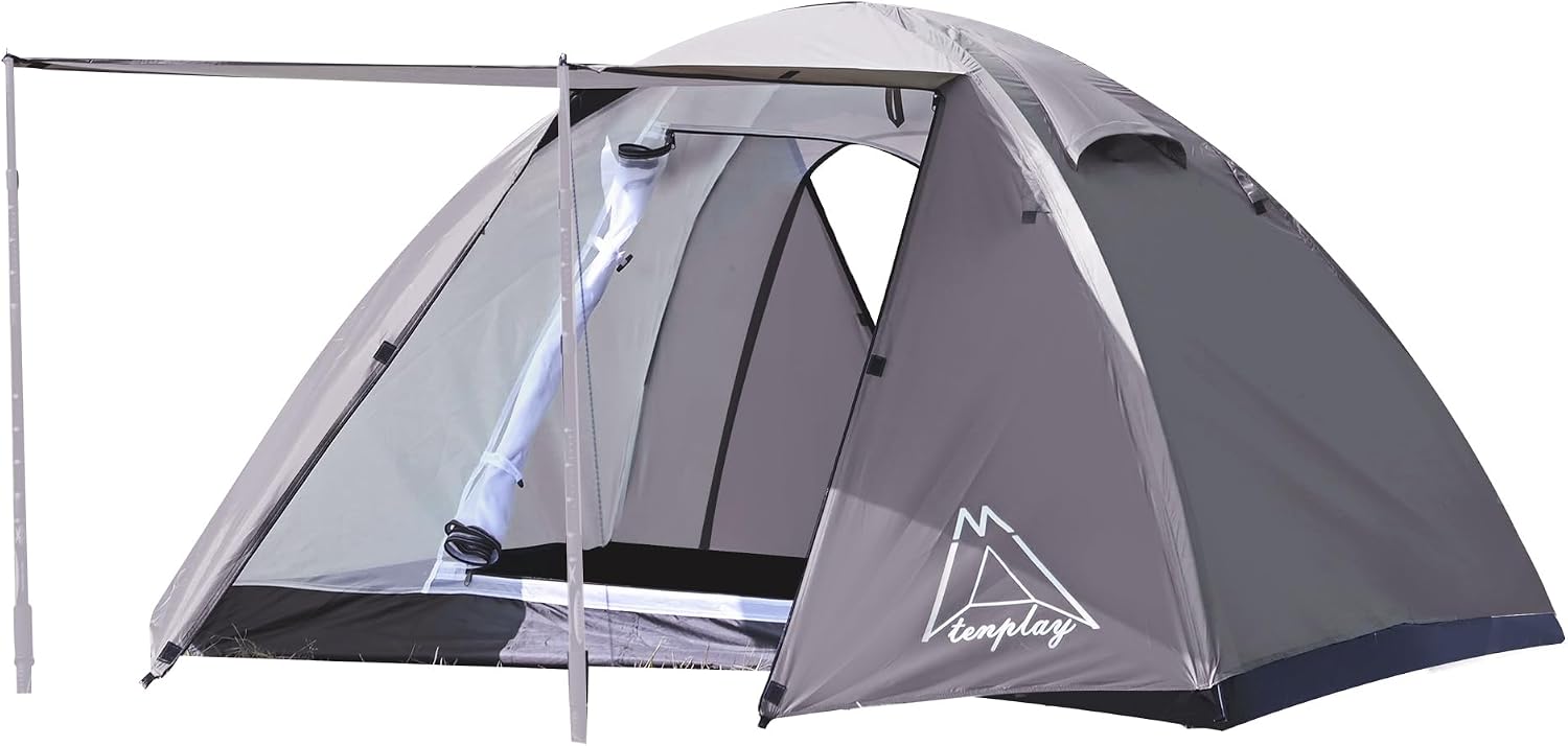 Detalle de TENPLAY 2 Person Camping Tent 2.5 kg ⛺
