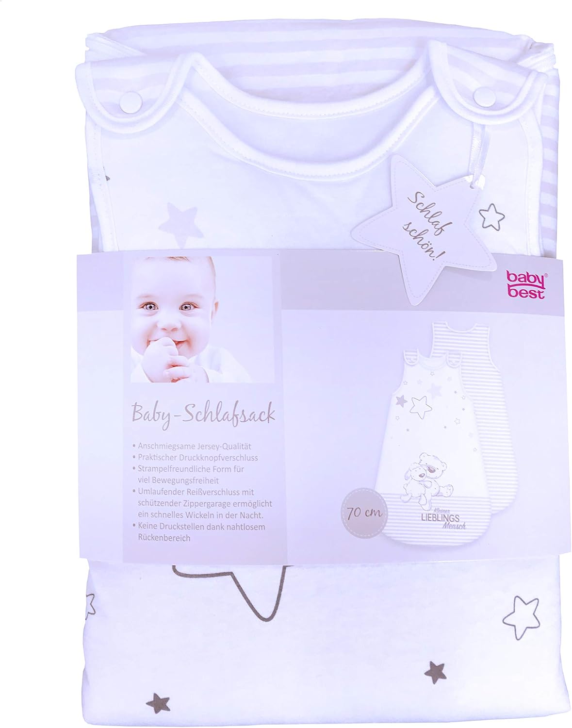 Thumbnail 2 de Herding Gigoteuse Baby Best – Meilleurs Amis, 90 cm, blanc