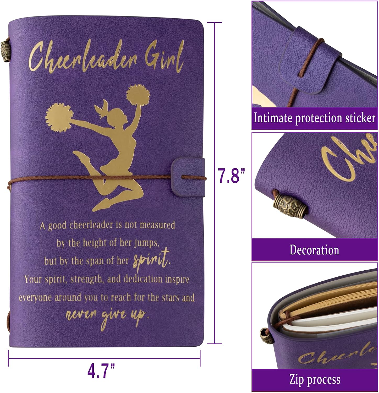 Detalle 2 de Filten Cheerleader Journal, A6