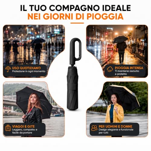 Thumbnail 5 de YALTRIX ombrello pieghevole antivento, compatto per tutti i giorni