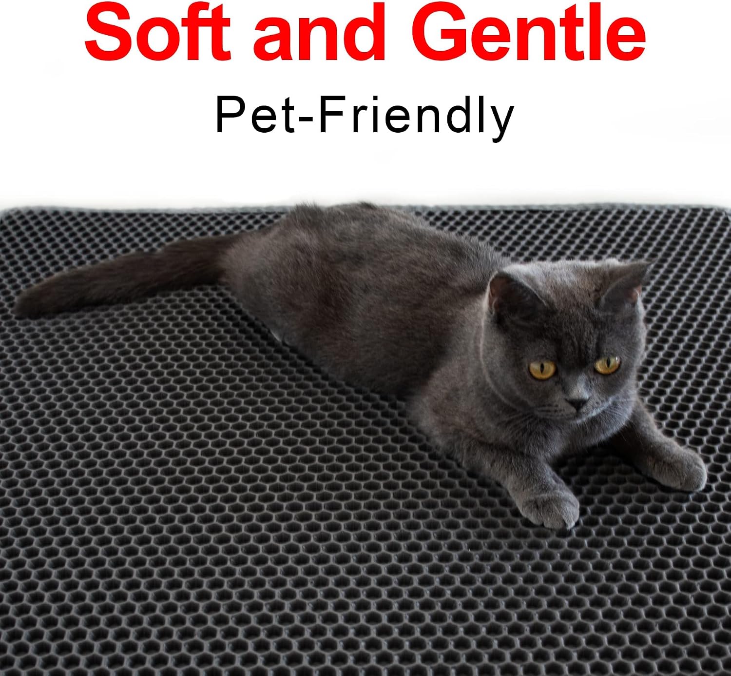 Detalle de Waretary Cat Litter Mat, 36" x 30