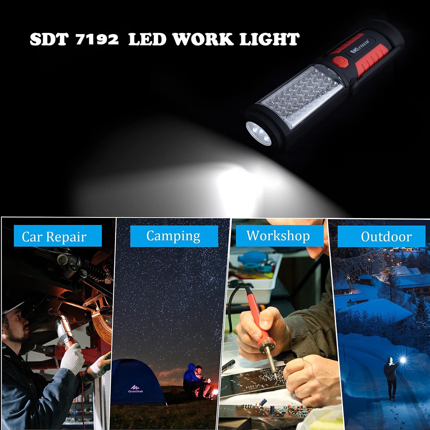 Thumbnail 4 de Wolfteeth 36+5 Magnetic Work Light 7192