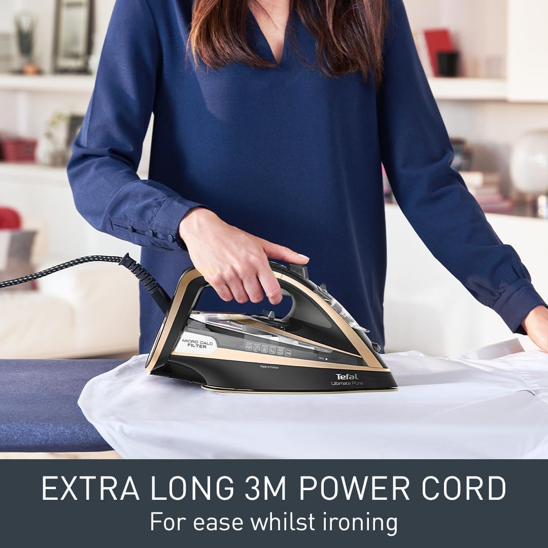 Thumbnail 4 de Tefal Ultimate Pure Steam Iron FV9843G0