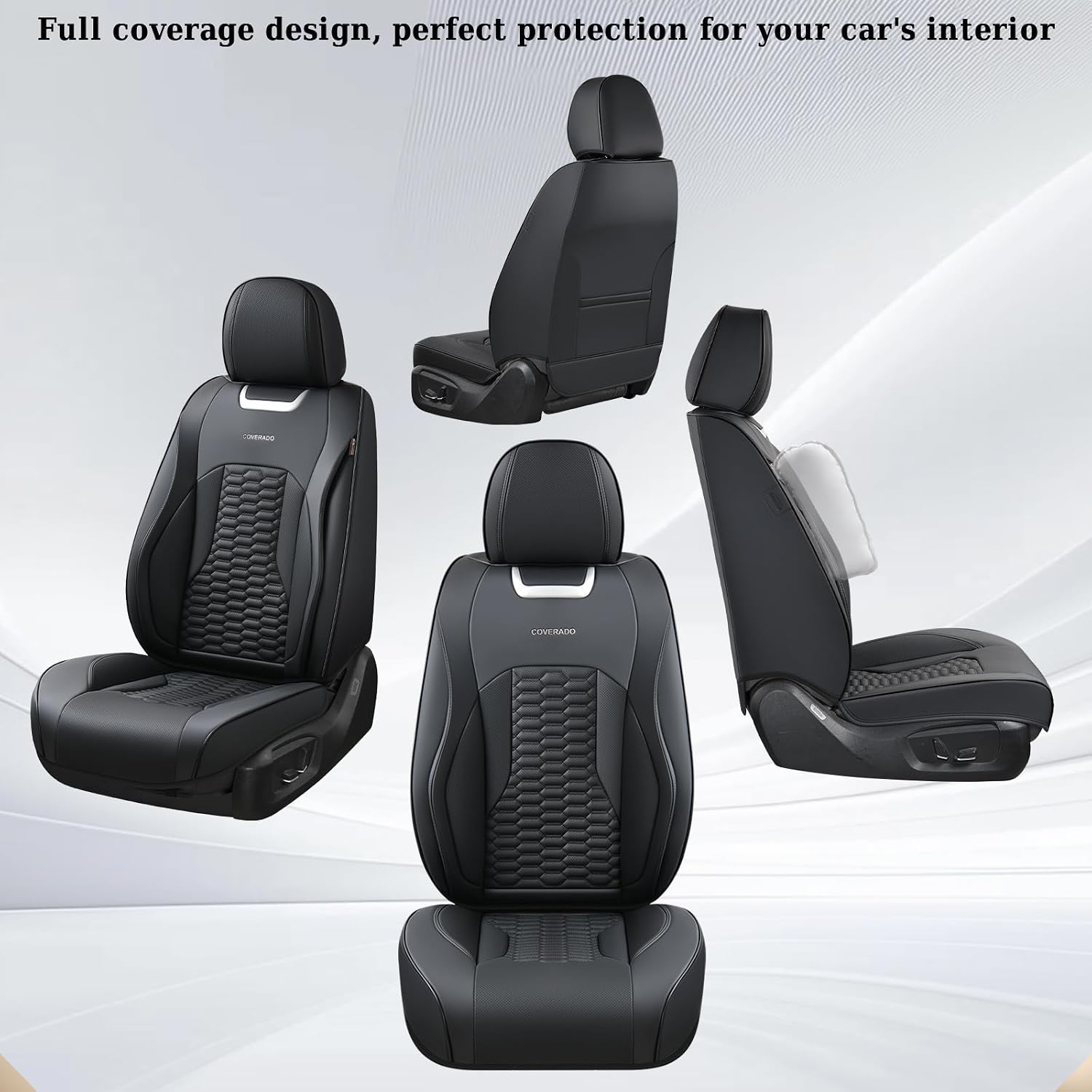 Detalle de Coverado Front Seat Covers Leatherette
