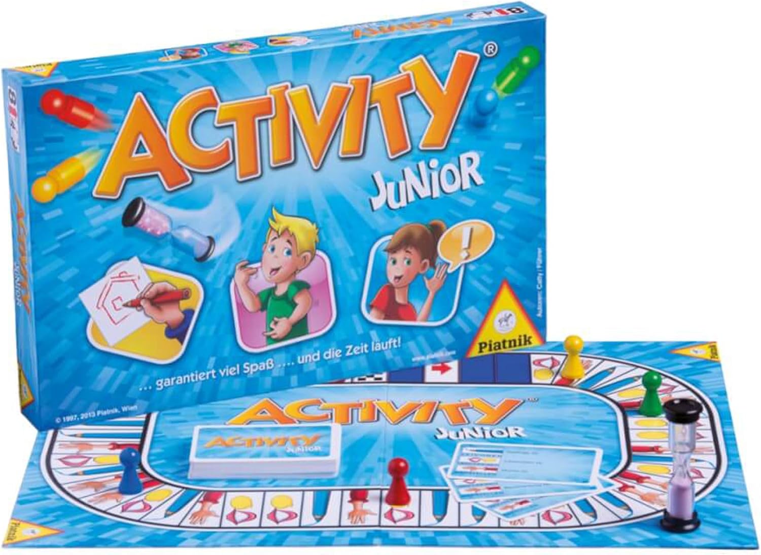 Detalle 2 de Piatnik Vienna 6012 Activity Junior ab 8 Jahren 🎲