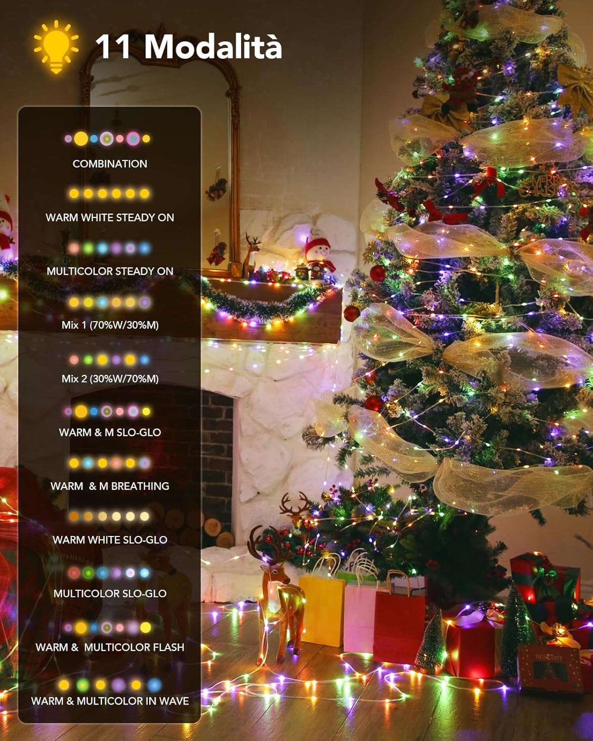 Thumbnail 3 de BESCOST Luci albero di Natale 50 m 🎄