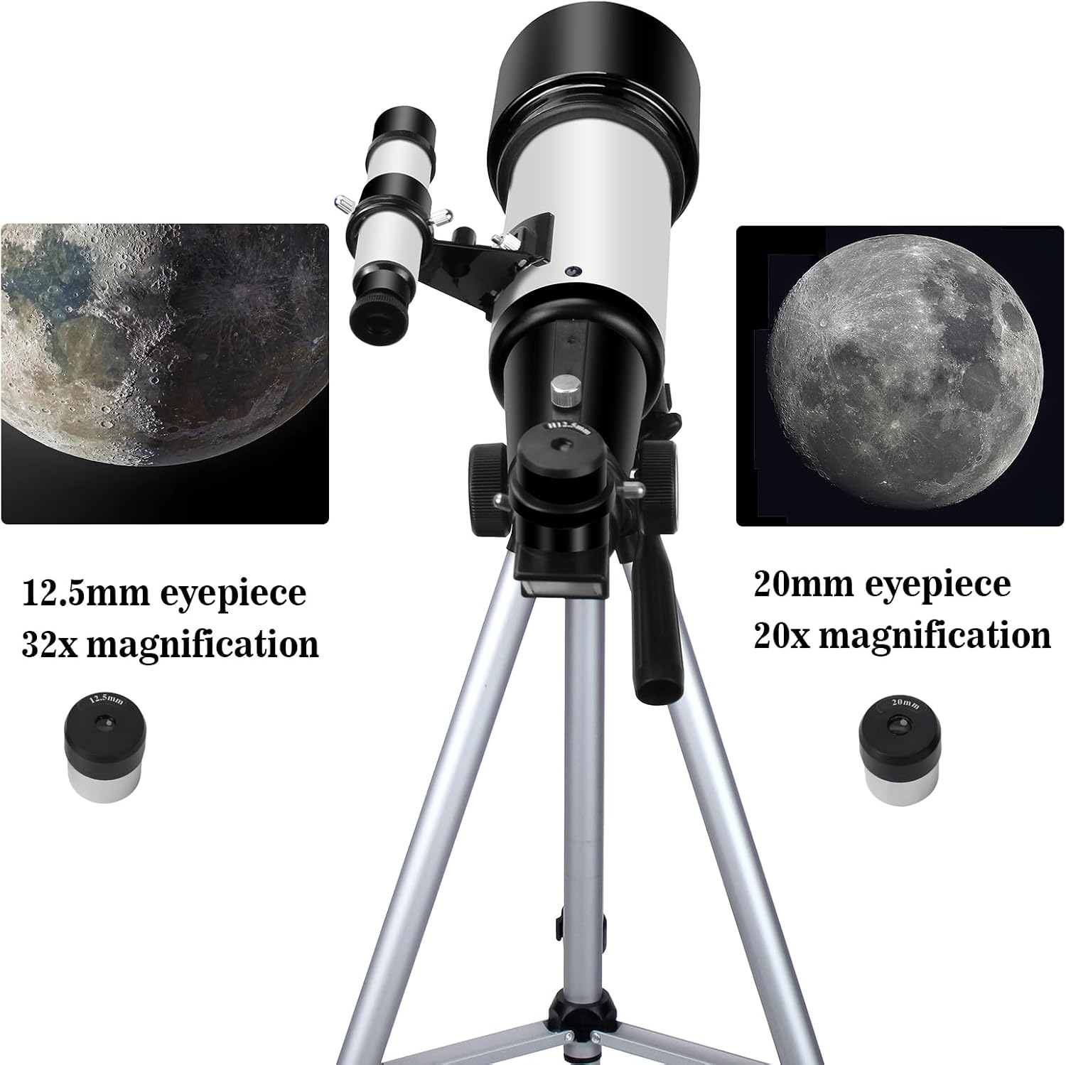 Thumbnail 2 de Telescope for Adults Beginners 70mm 400mm AZ Mount