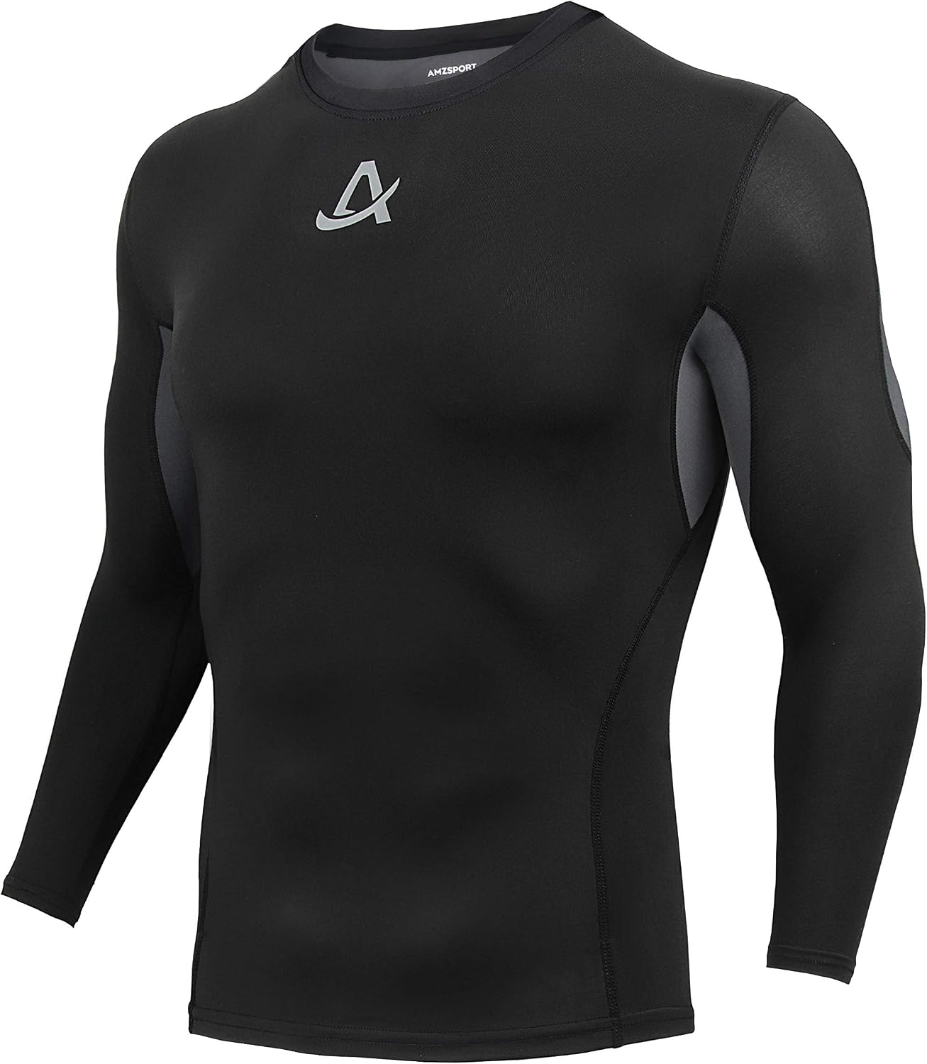 Thumbnail 4 de AMZSPORT Camicia a compressione uomo maniche lunghe