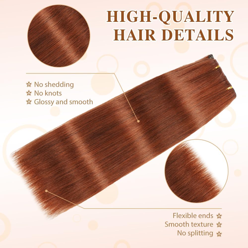 Detalle 2 de HotLulana Extensiones Clip 60cm Remy Cabello Natural ❤