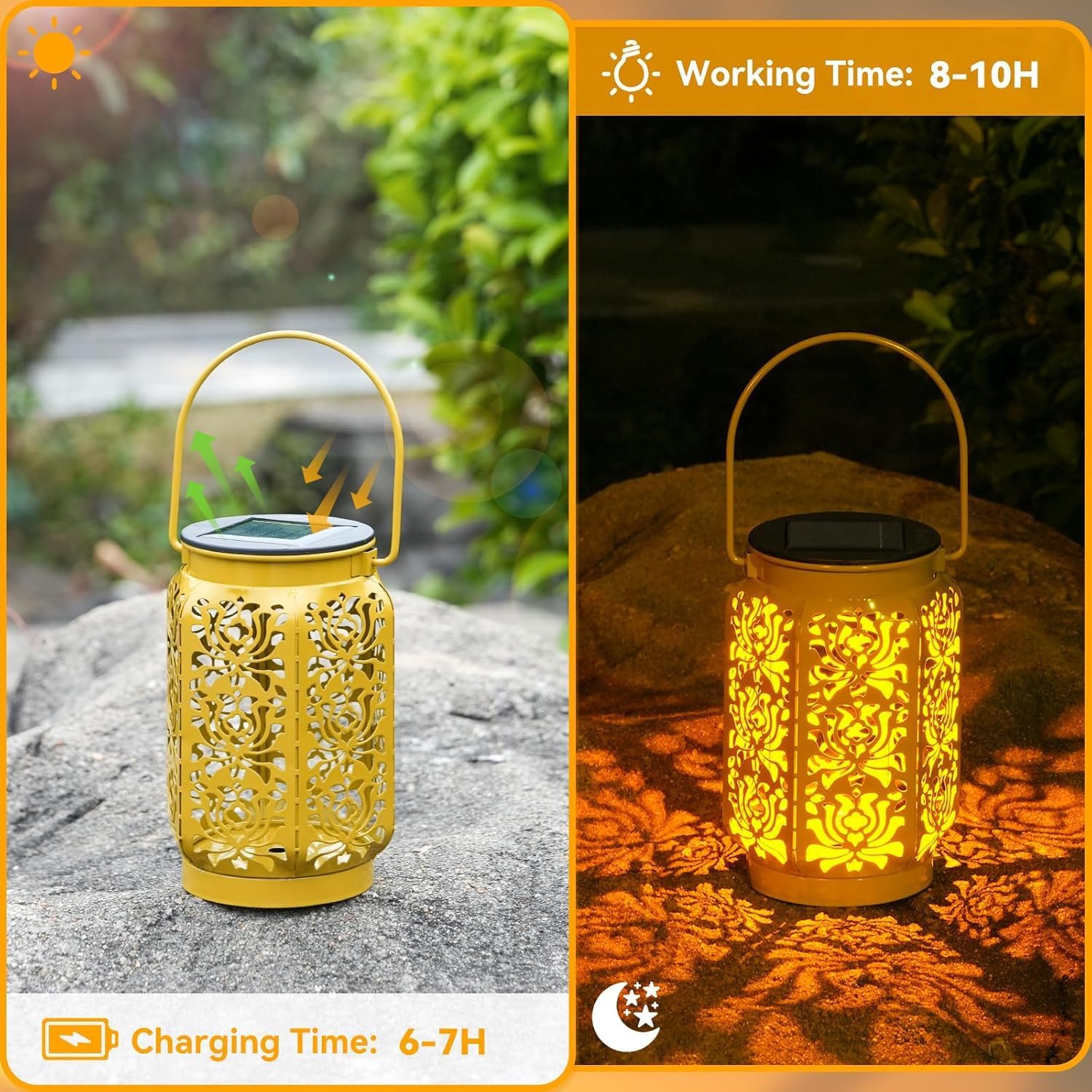 Thumbnail 3 de OxyLED Lanterna Solare da Esterno a 4 Colori con Manico – IP44, senza fili