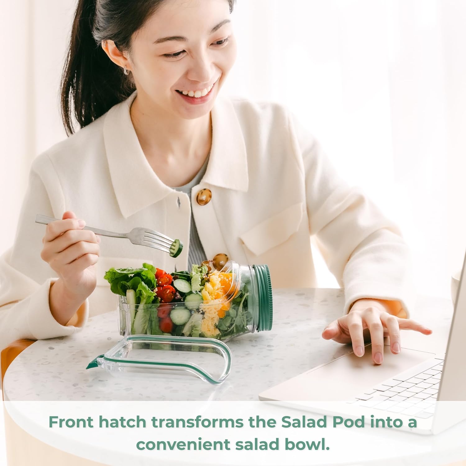 Thumbnail 6 de Prepara The Original Salad Pod for fresh, mess-free layered salads