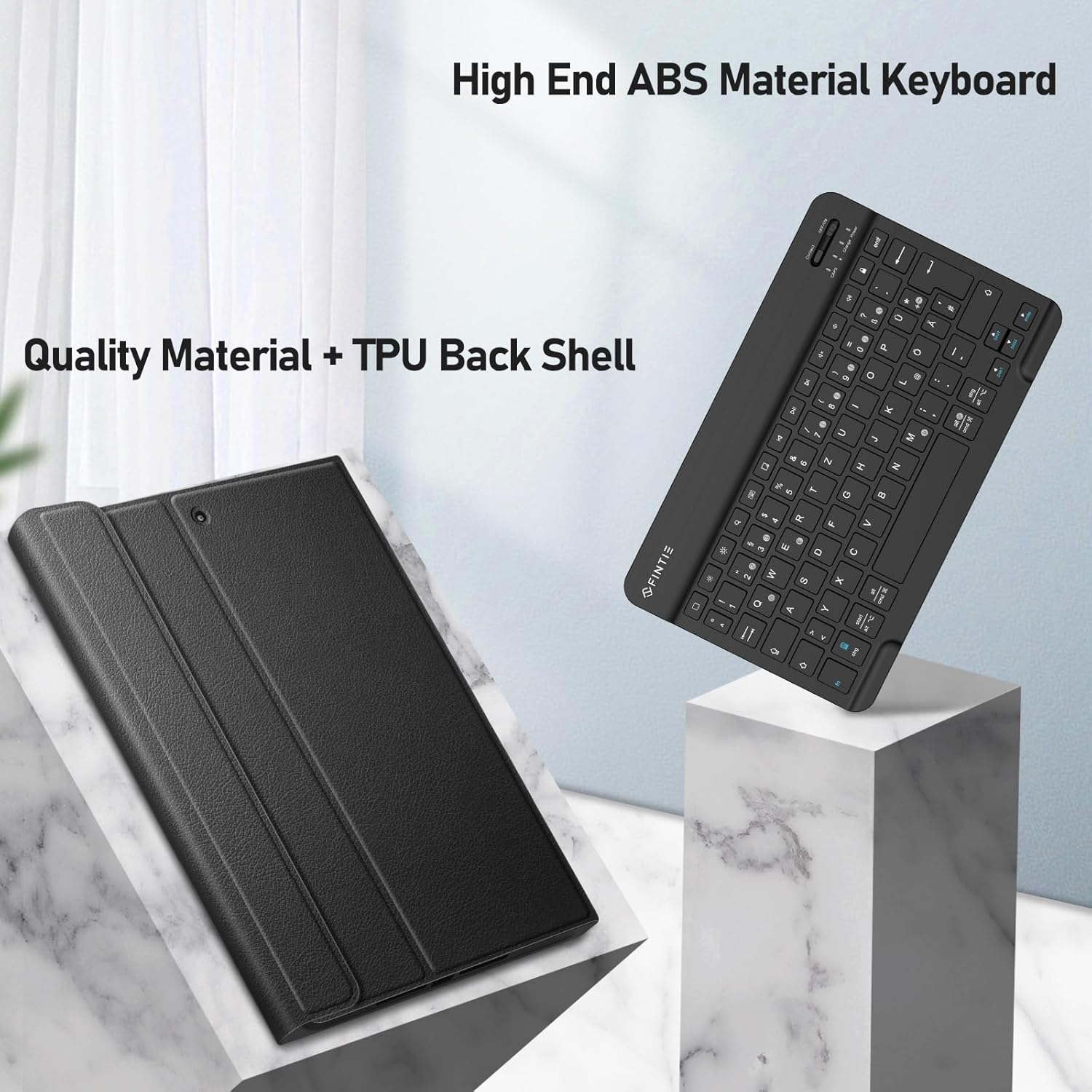 Detalle 2 de FINTIE Tastatur Hülle iPad 10.2 Zoll