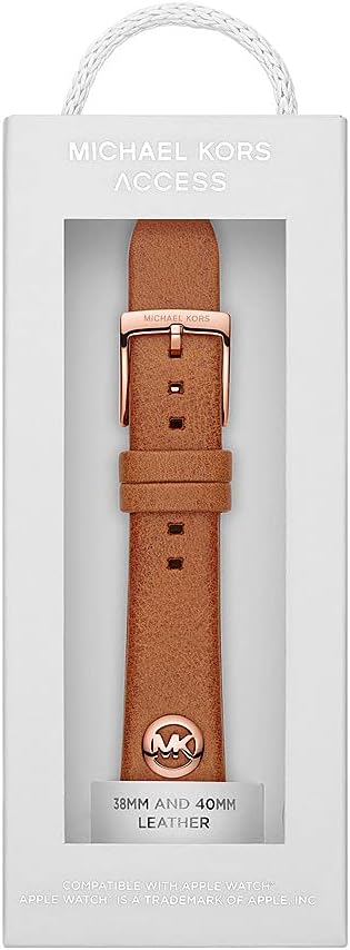 Thumbnail 1 de Michael Kors Women's Leather or PVC Strap for Apple Watch (38/40/41mm)