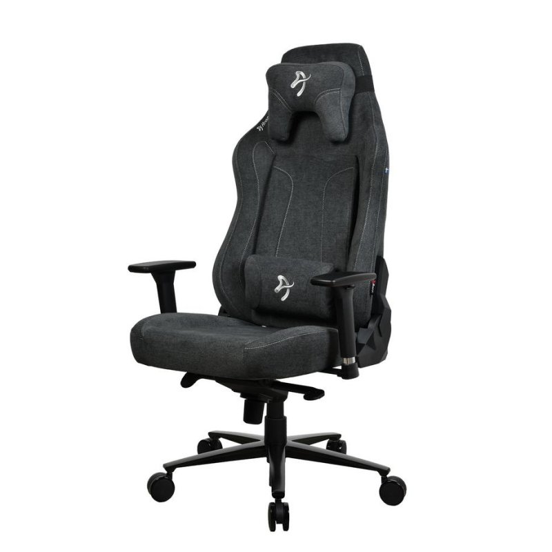 Thumbnail 1 de Silla Gaming Arozzi Vernazza XL Softfabric Gris Oscuro Reclinable 165°