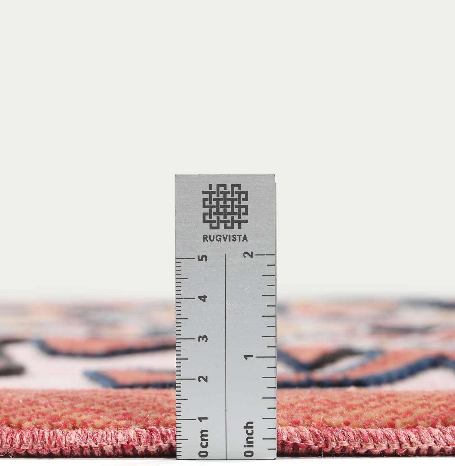 Detalle de RugVista Fari Kilim Round Indoor & Outdoor Rug, Ø 150 cm, Pink