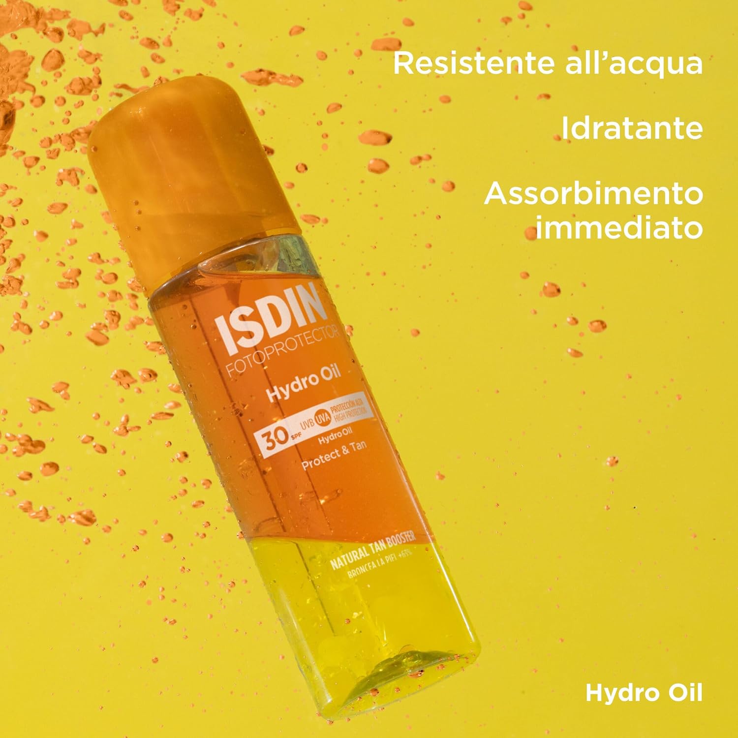 Thumbnail 5 de ISDIN Hydro Oil SPF 30 spray 200 ml – olio abbronzante bifasico con protezione solare