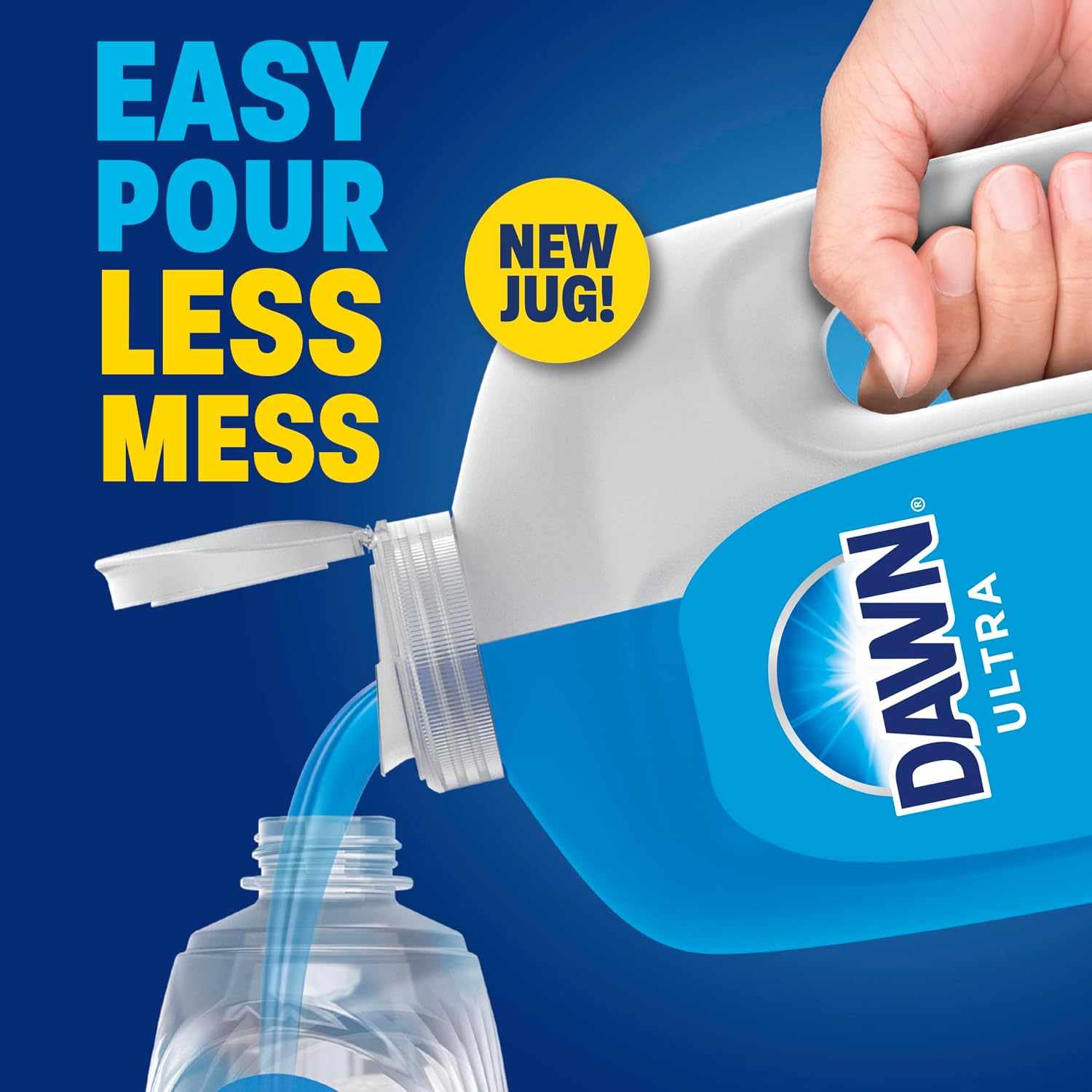 Thumbnail 2 de Dawn Ultra Dish Soap Refill Jug (51.5 oz) – Original Blue, Powerful Grease Fighter