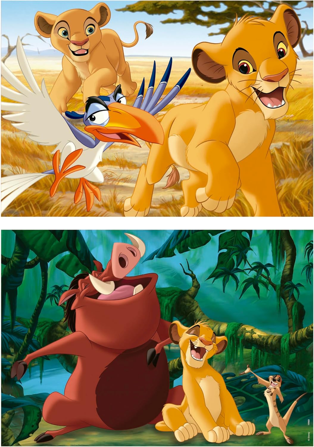 Thumbnail 1 de Educa – Ensemble de 2 puzzles en bois Le Roi Lion (25 pièces chacun)