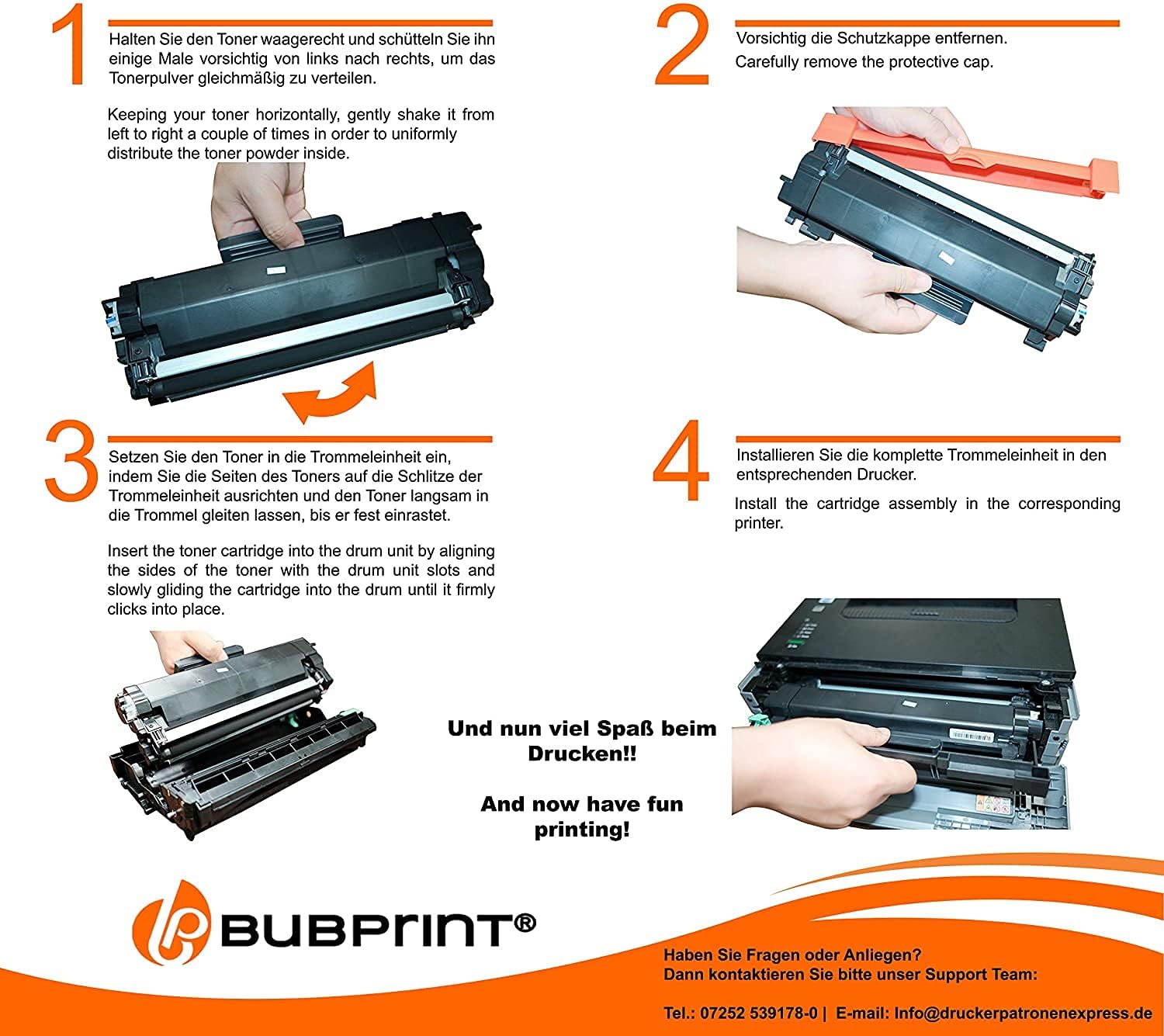 Thumbnail 6 de Bubprint TN 2420 kompatibler Toner für Brother (TN2420) für MFC-, DCP- und HL-Drucker