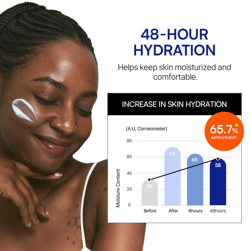 Detalle de ROUND LAB LHB-RL0014 Birch Juice Moisturizing Cream, 48-Hour Hydration, 2.7 fl oz