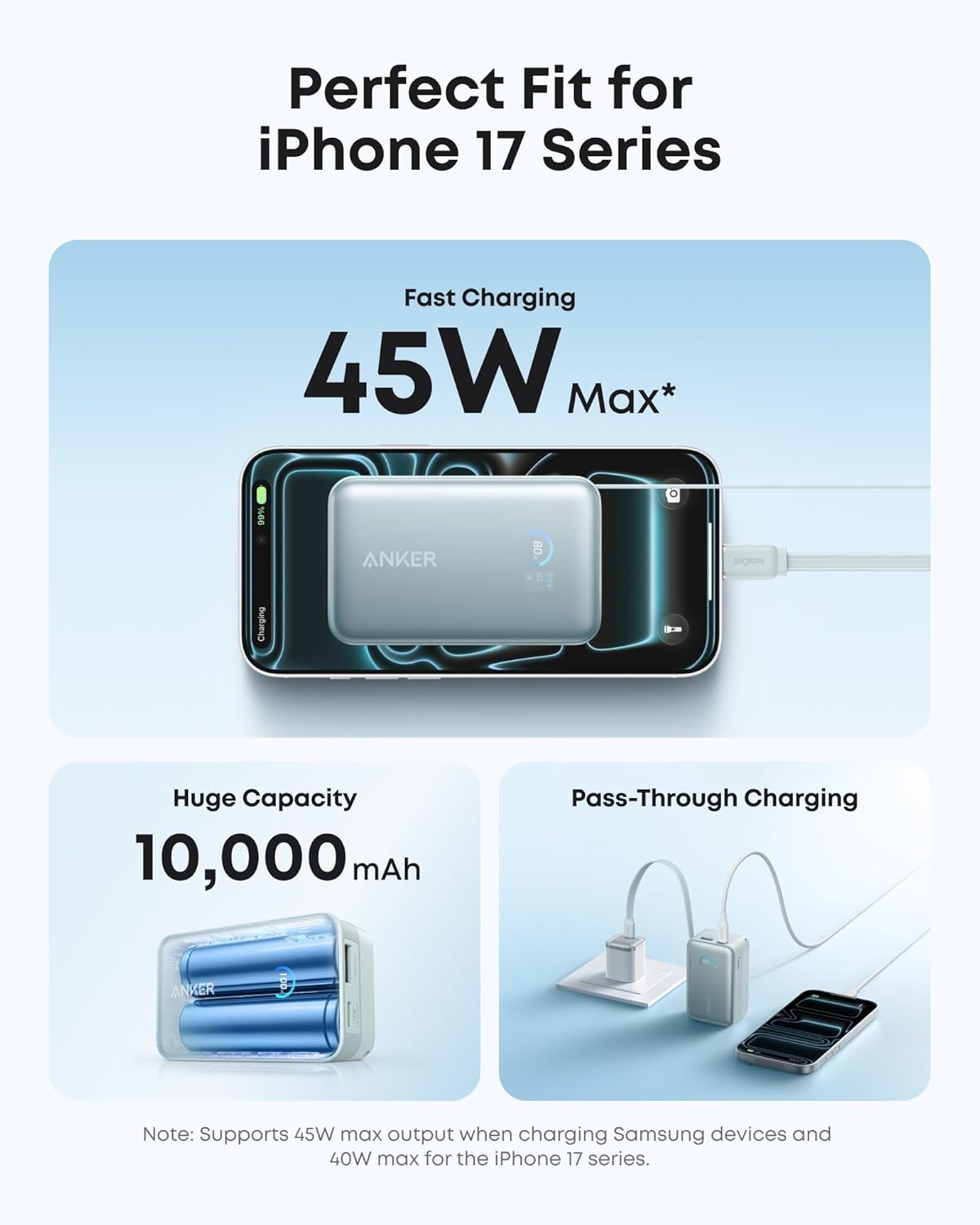 Detalle de Anker Nano Power Bank 10,000mAh