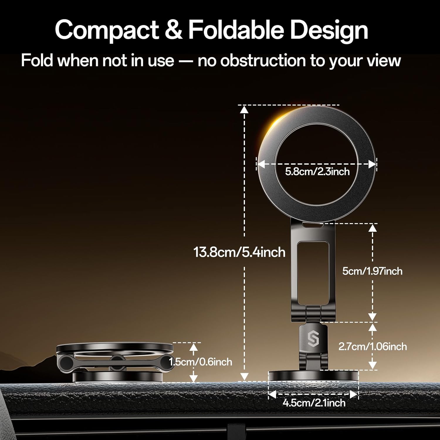 Detalle de Syncwire Fits MagSafe Car Mount 360°