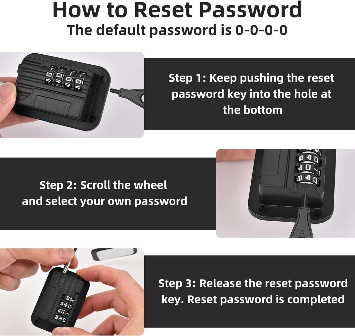 Thumbnail 4 de Ougourim Refrigerator Lock with 4-Digit Code