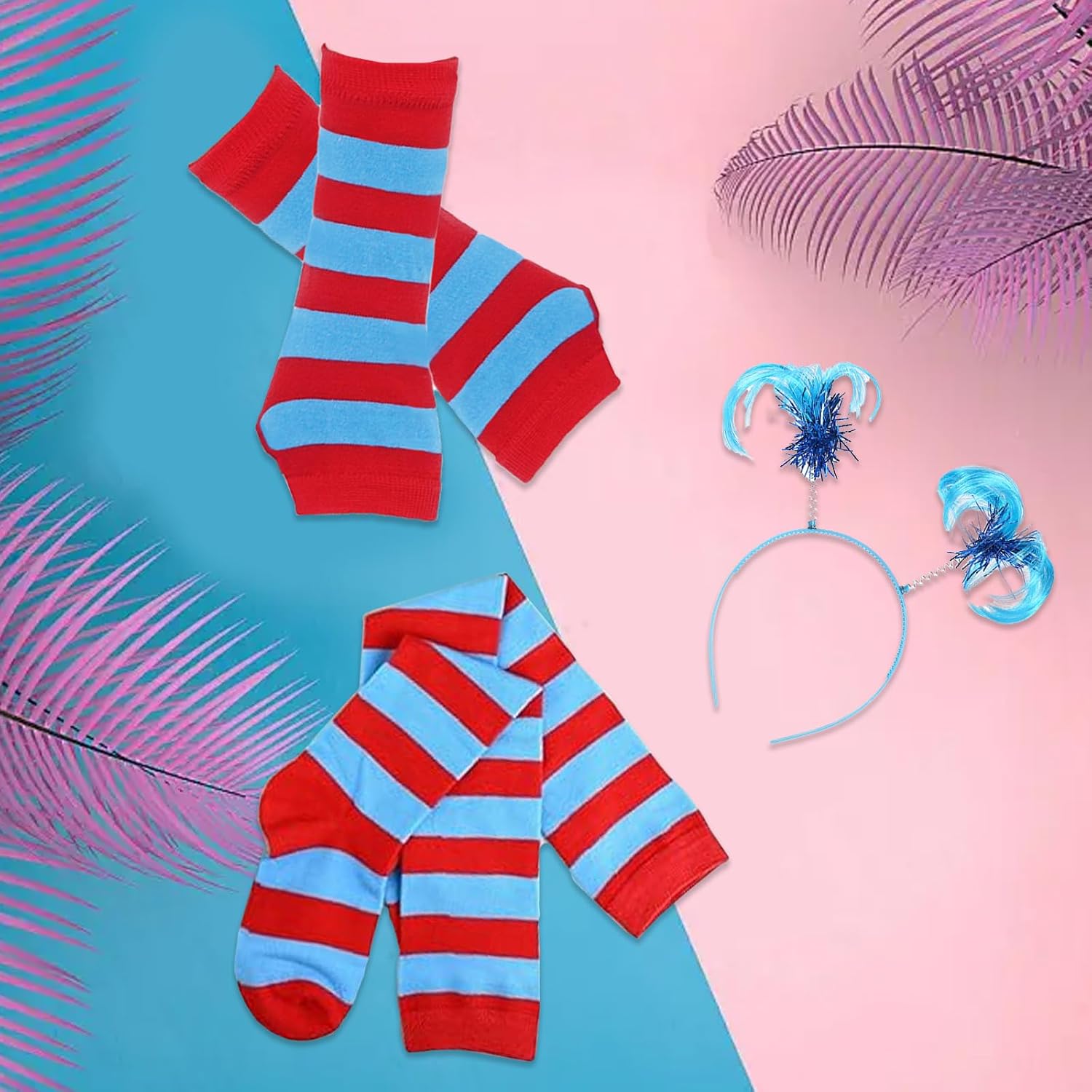 Thumbnail 6 de 3 Set Kids Thing Costume Accessories 47cm socks