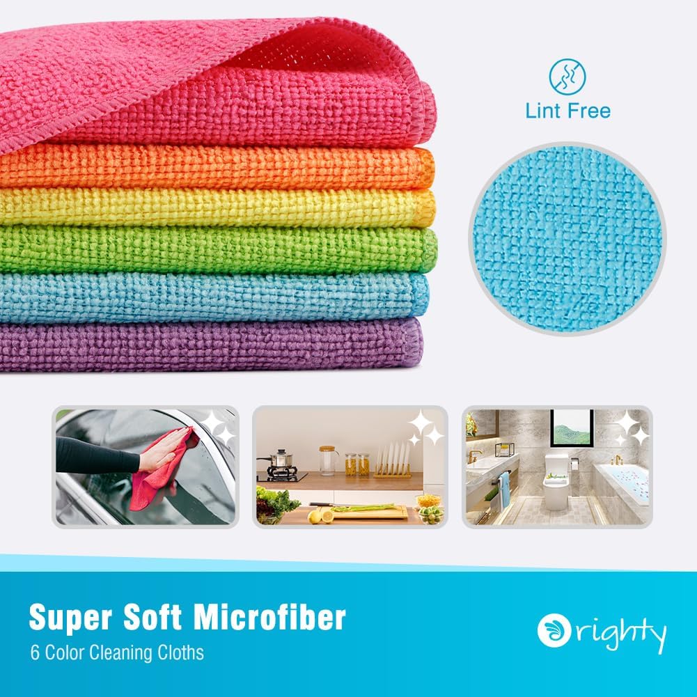Detalle de Orighty Microfiber Cleaning Cloths 24-pack