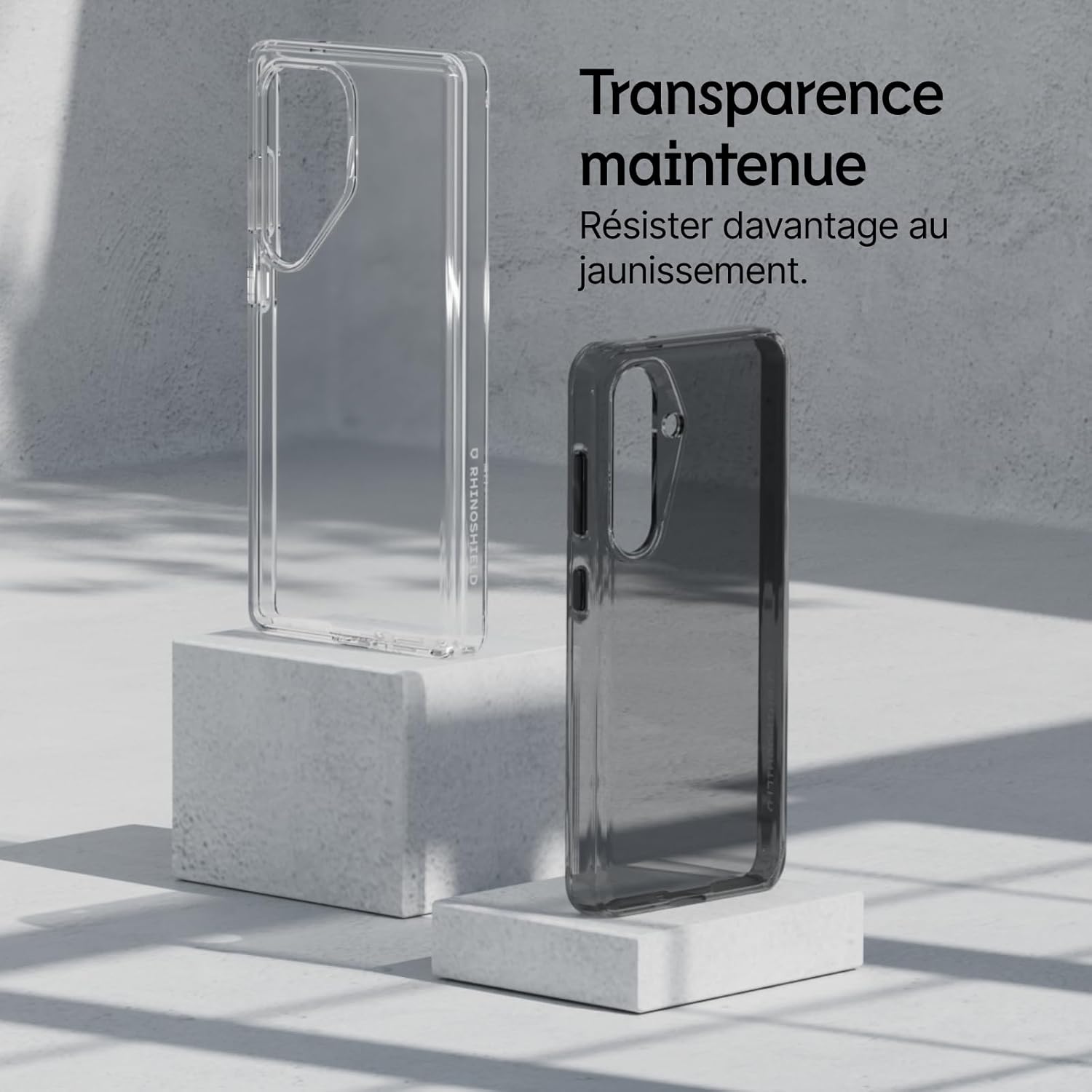 Thumbnail 1 de Coque RhinoShield Clear compatible Galaxy S25 – transparente, anti-jaunissement et résistante aux chutes