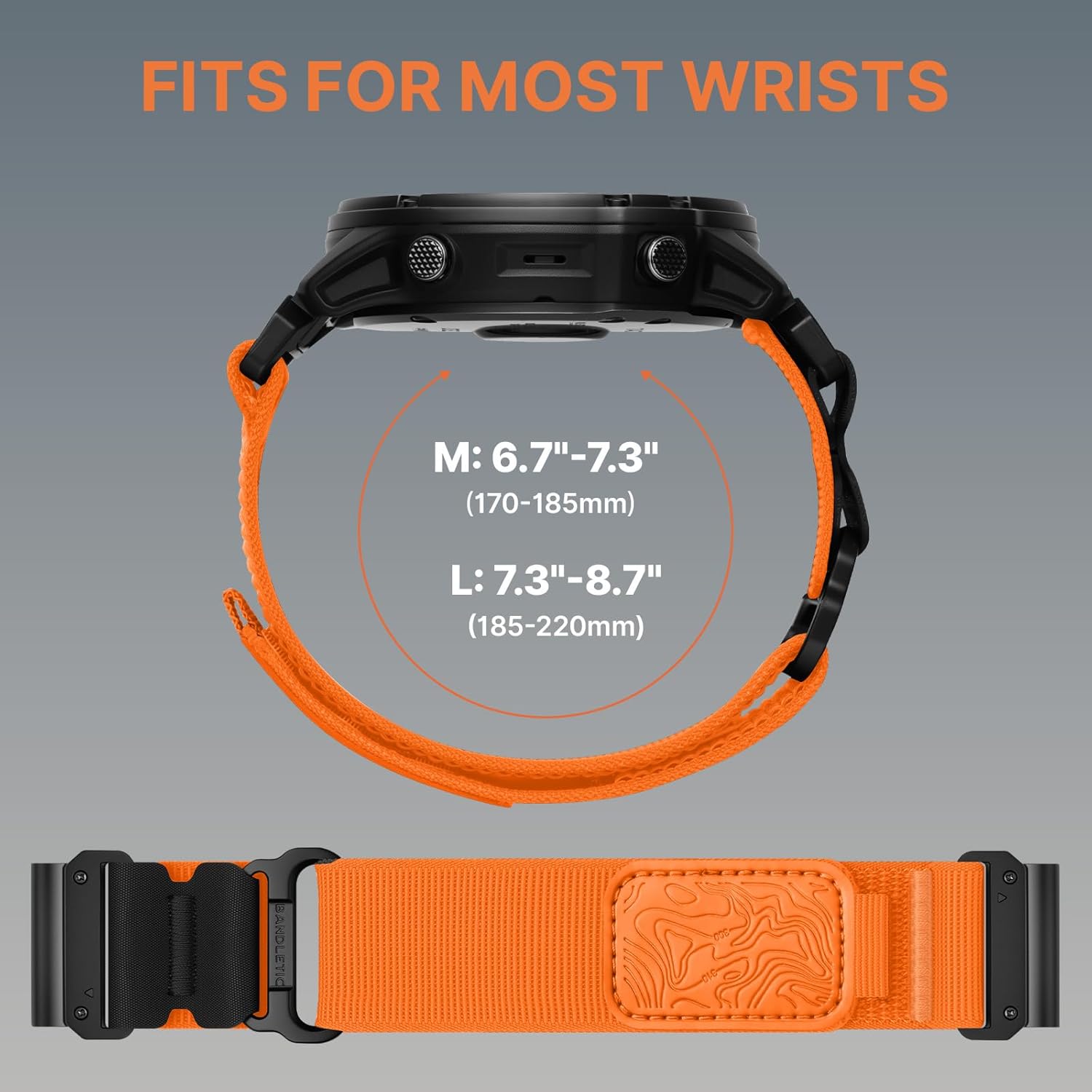Thumbnail 5 de Bandletic 26mm Quick Fit Strap for Garmin