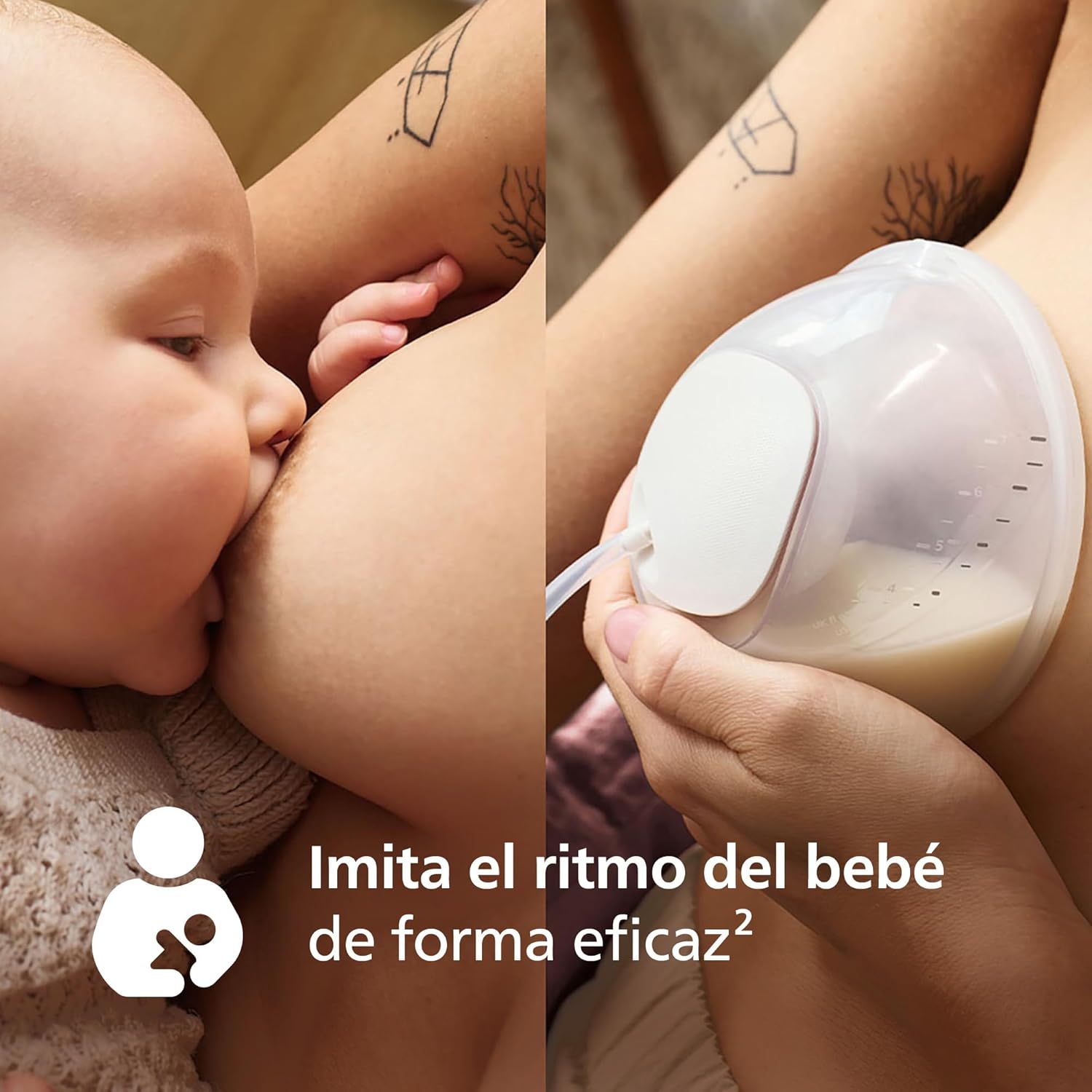 Thumbnail 1 de Philips Avent SCD553/11 extractor manos libres 85 rpm