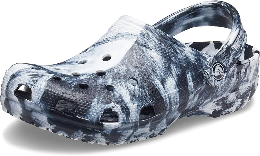 Detalle de Crocs Classic Marbled Clog zueco 36/37 EU, blanco