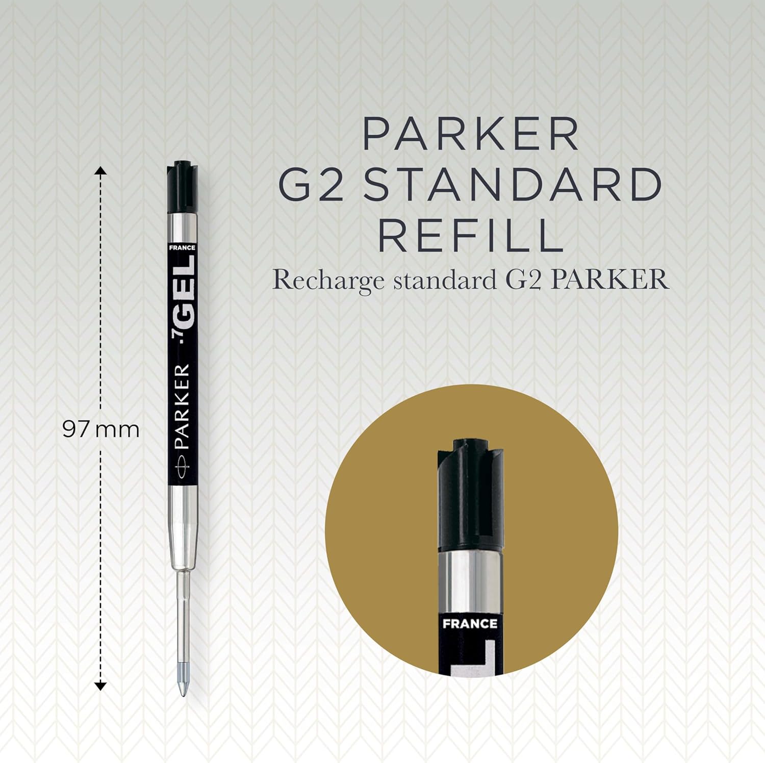 Thumbnail 2 de Parker Gelstifteminen 0,7 mm Schwarz – 2 Stück