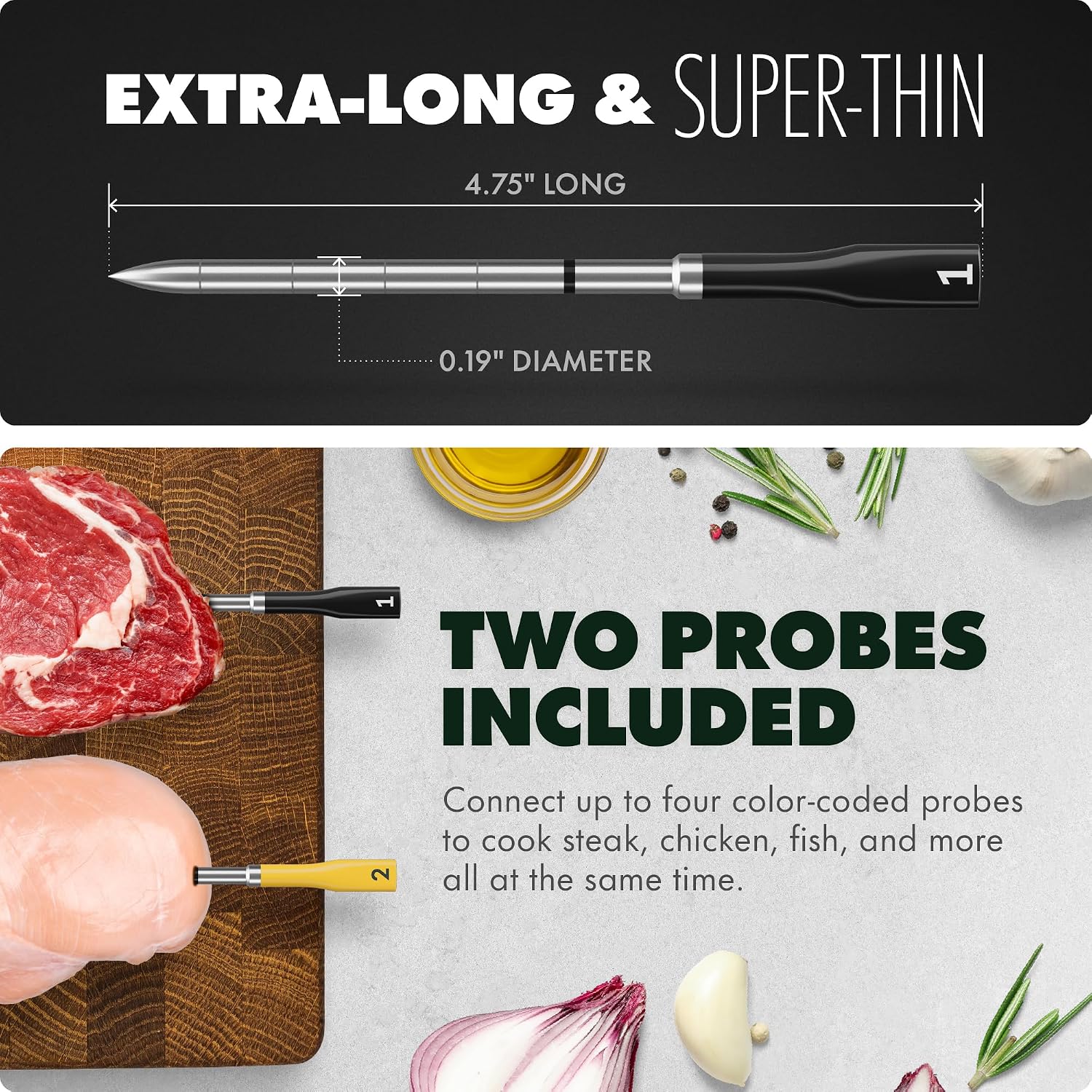 Thumbnail 4 de CHEF iQ Wireless Meat Thermometer Gen3