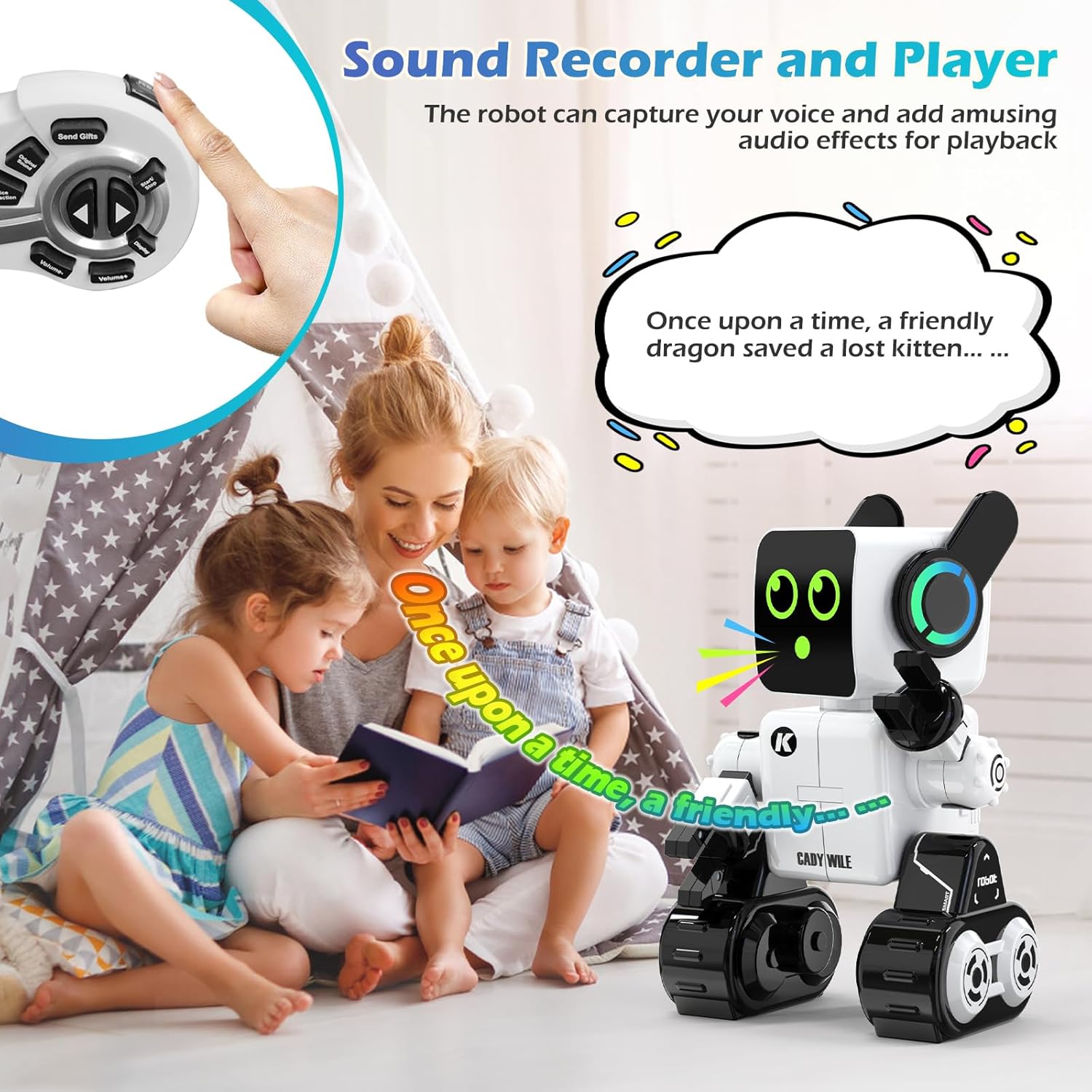 Thumbnail 4 de Anysun Roboter Spielzeug für Kinder – Intelligenter RC-Roboter