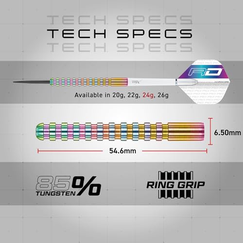 Detalle 2 de RED DRAGON Javelin Spectron freccette in tungsteno