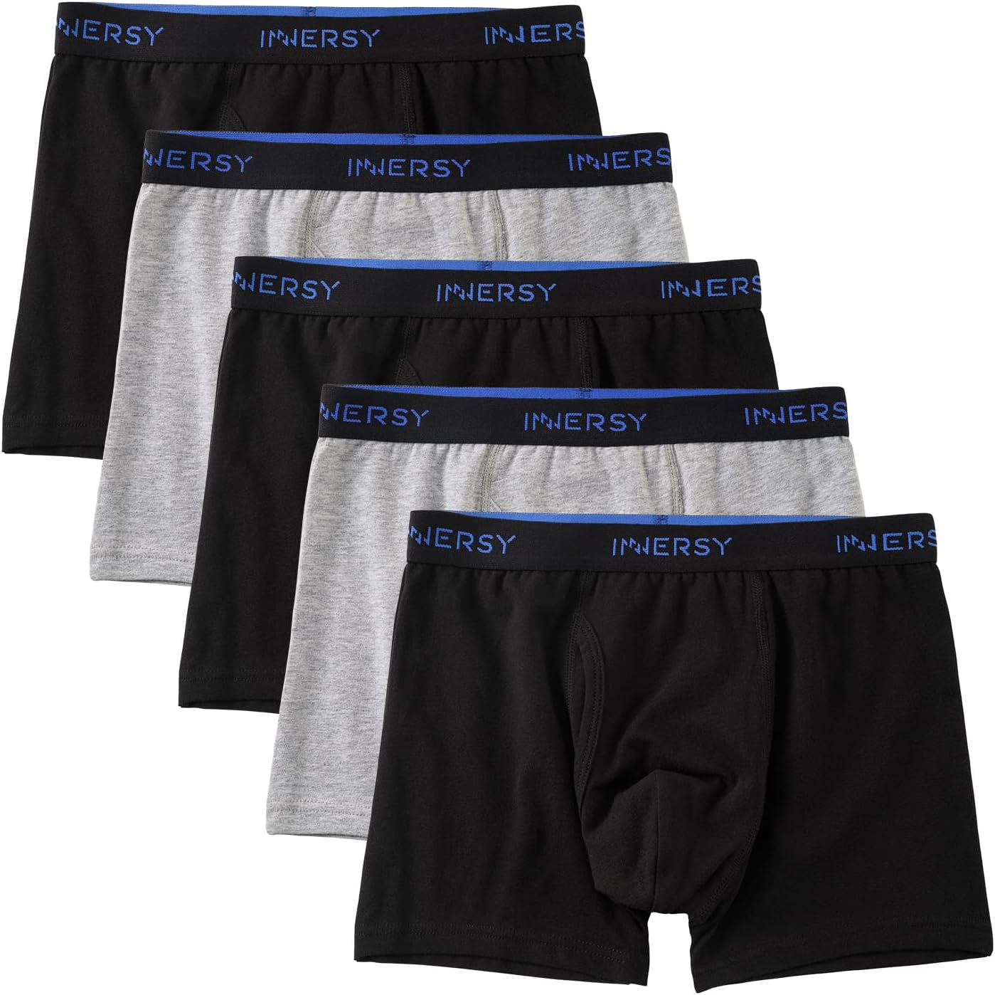 Detalle de INNERSY Boxershorts Jungen Baumwolle 5er Pack