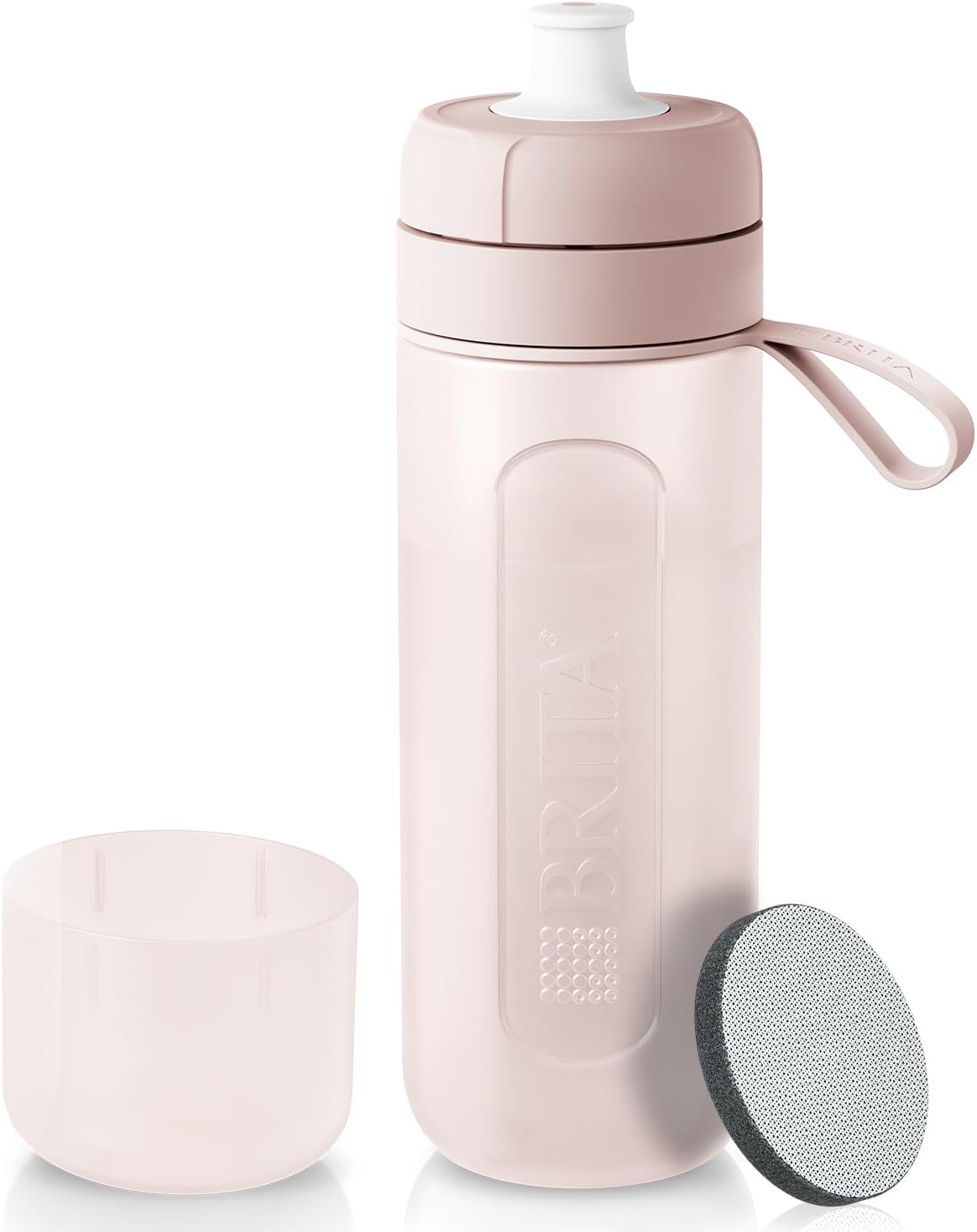 Detalle de BRITA Active ボトル型浄水器 600ml モーヴローズ PFOS・PFOA除去試験済
