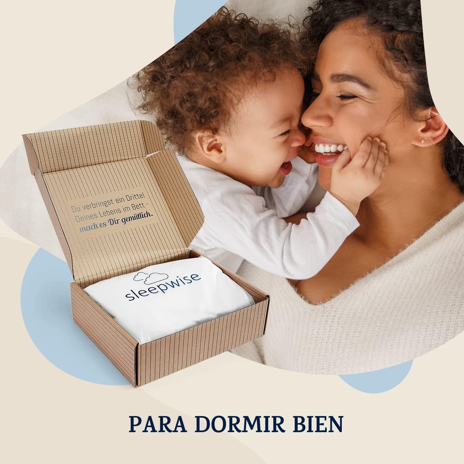 Detalle 2 de sleepwise Softwonder 240X220 - Funda de Almohada Suave 💤