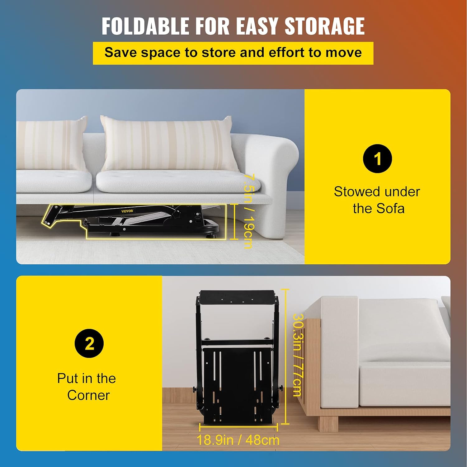 Thumbnail 4 de VEVOR Simulation Racing Lenkradhalter für G29/PS4/PC Pro V2 – höhen- und winkelverstellbarer Ständer für Racing-Simulator