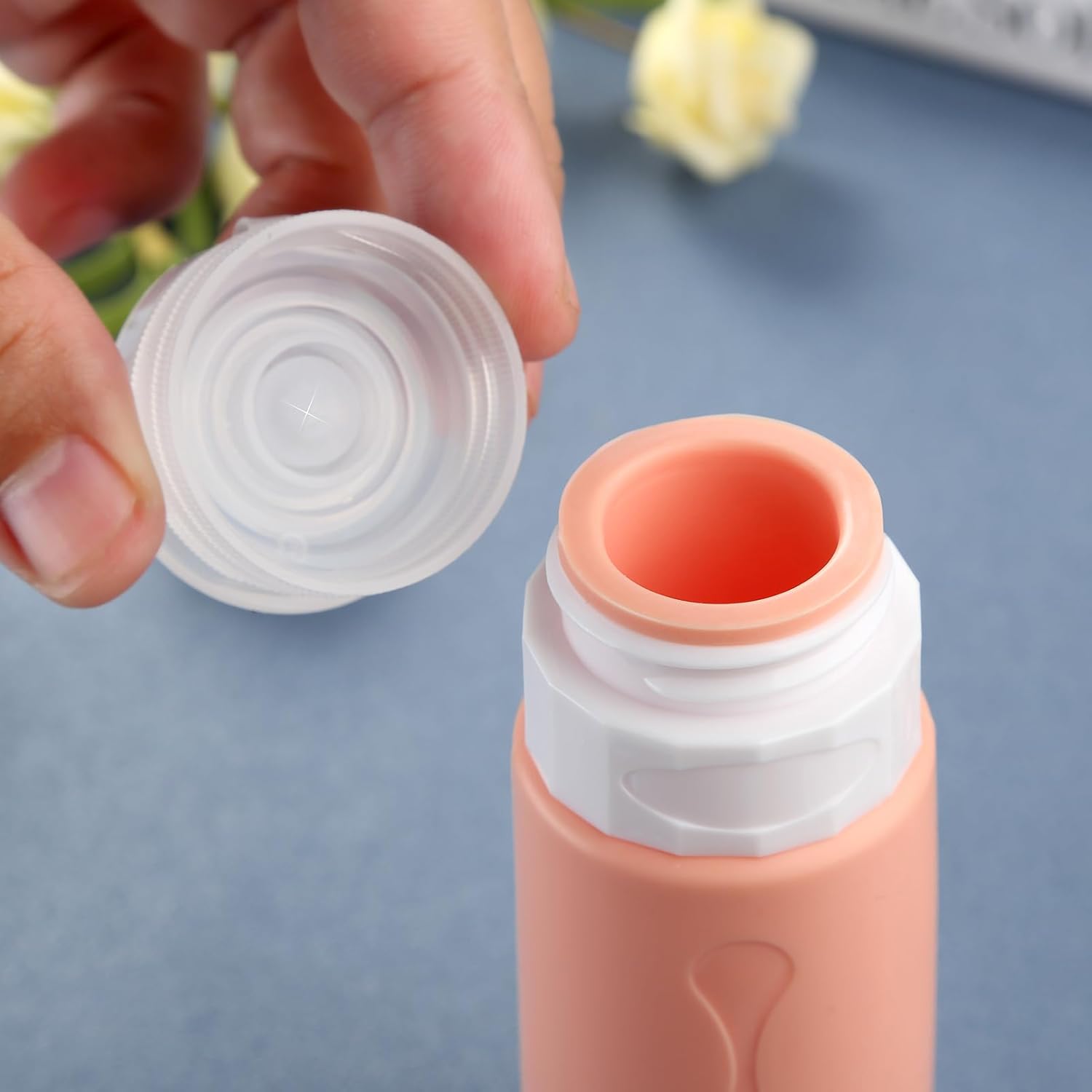 Thumbnail 1 de Gemice TSA-Approved Leak-Proof Travel Bottles (Refillable, BPA-Free, Travel Size Tubs)