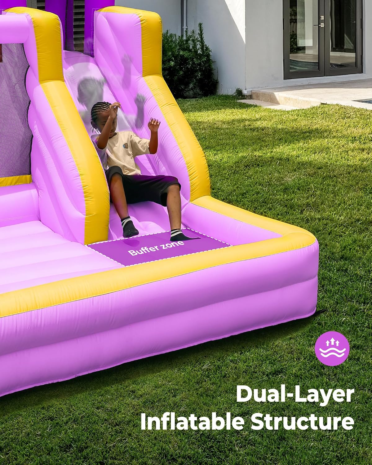 Thumbnail 5 de Outfunny Inflatable Bounce House 450W 🎪