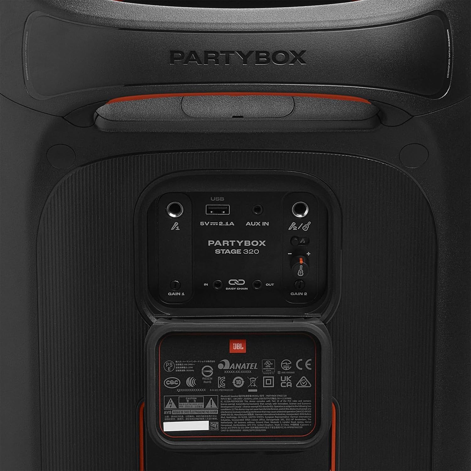 Detalle de JBL portable party speaker Stage 320
