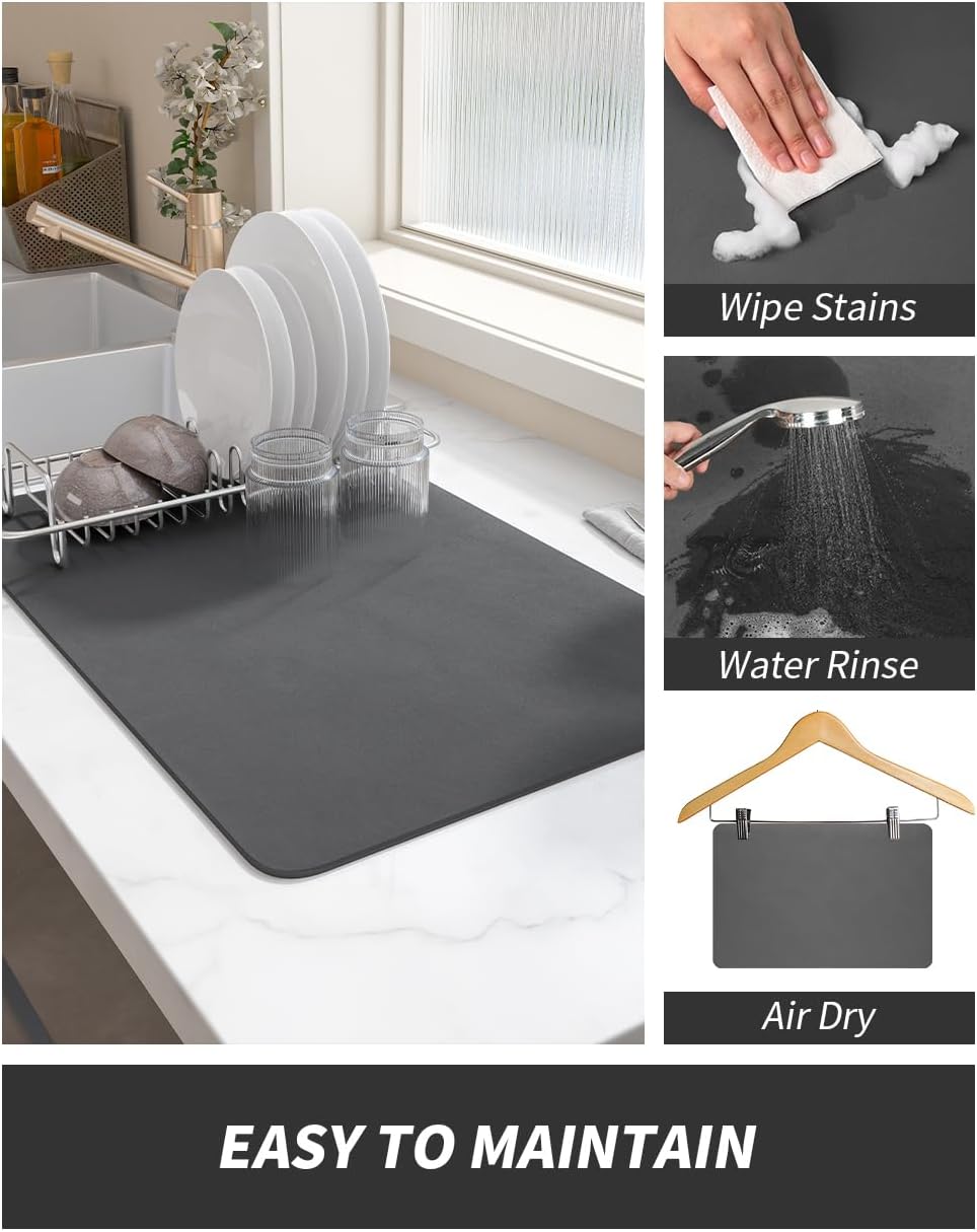 Detalle 2 de AMOAMI Coffee Mat absorbent drying mat