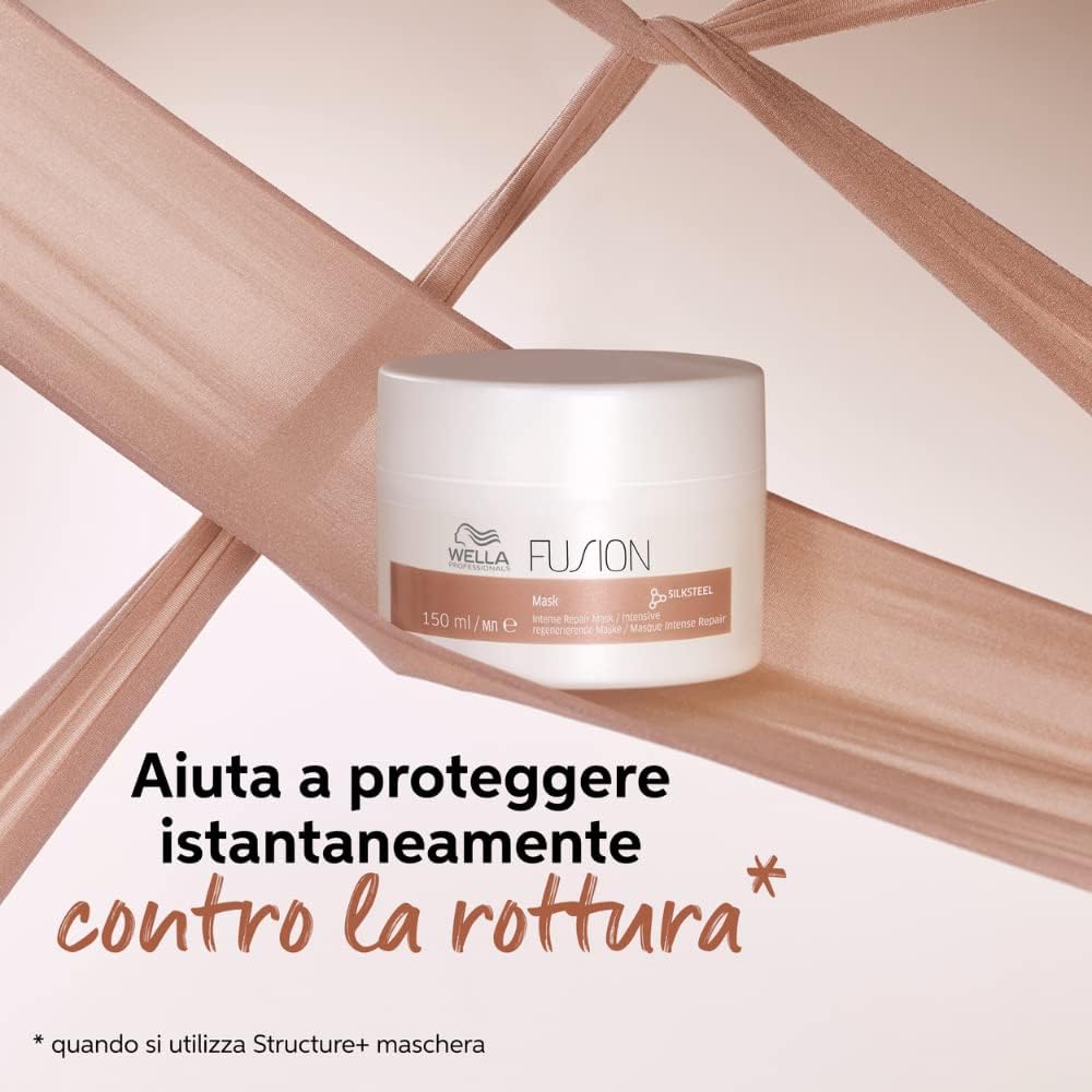 Thumbnail 6 de Wella Professionals FUSION Intense Repair Mask — maschera nutriente e riparatrice per capelli secchi e danneggiati